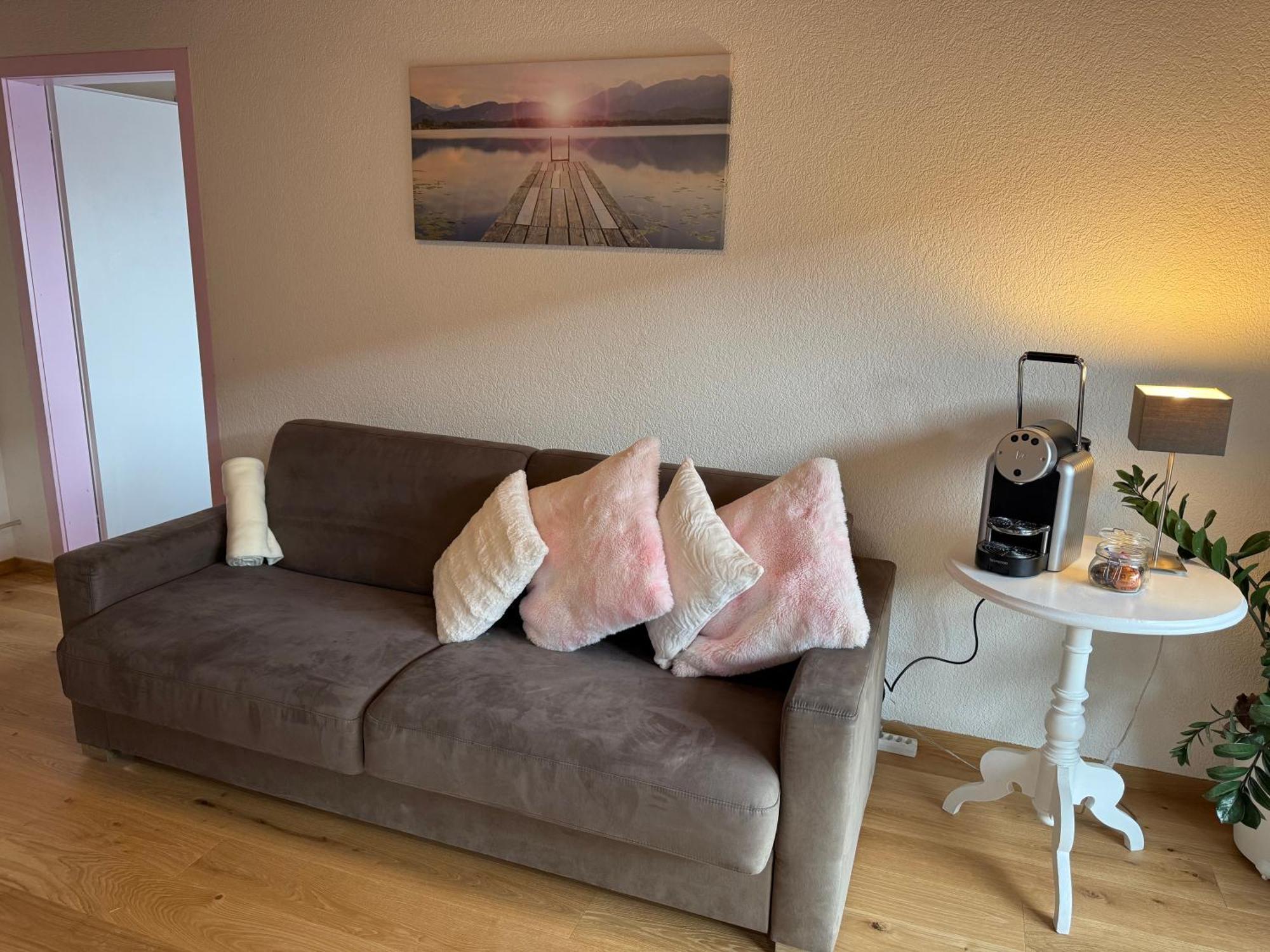 Eva'S Seeblick Krattigen Rum bild